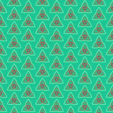 Magic vector seamless pattern Stock Illustration