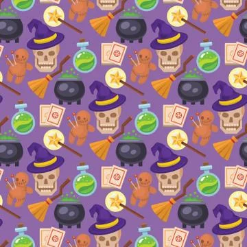 Magic vector tools magician fantasy carnival magical mystery cartoon miracle Ilustração Stock