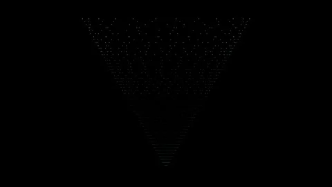 Magic vortex funnel animation 4K Stock Footage 336516882