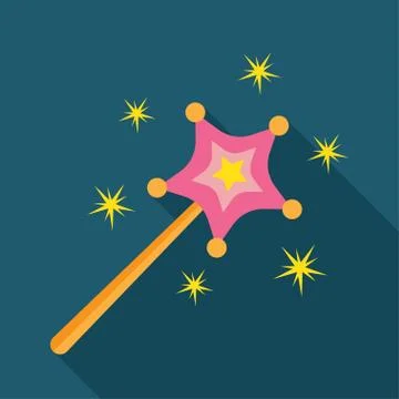 Magic wand icon Stock Illustration