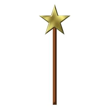 Magic Wand Illustrazione stock