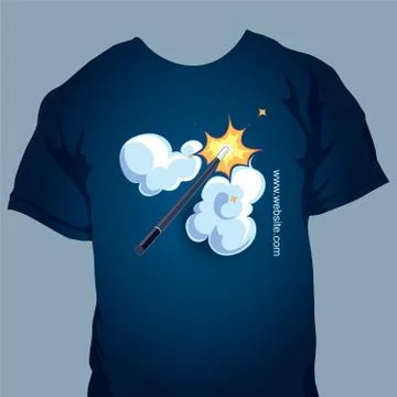 Magic wand Stock Illustration