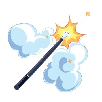 Magic wand Stock Illustration