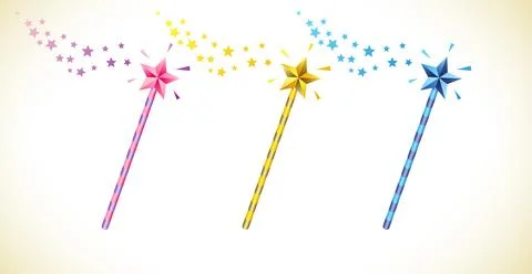 Magic wand Stock Illustration