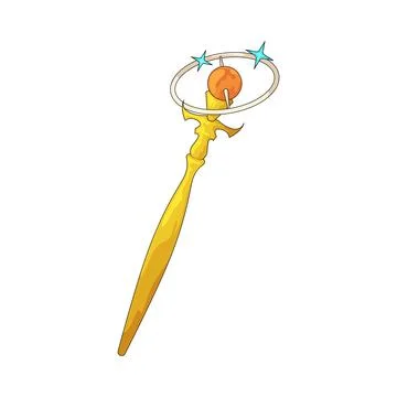 Magic Wand illustration Ilustración de archivo