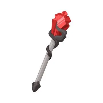 Magic Wand illustration Illustrazione stock