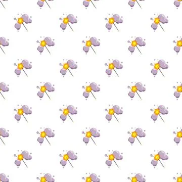 Magic wand pattern Stock Illustration