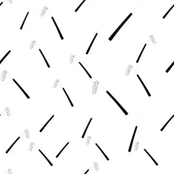 Magic wand seamless pattern. Magic background. Stock Illustration