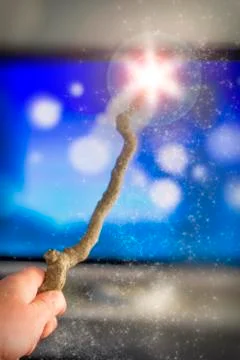 Magic Wand Television Stock Photos