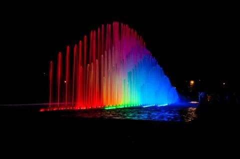 Magic Water Circuit Stock Photos