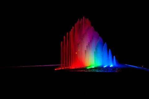 Magic Water Circuit Stock Photos