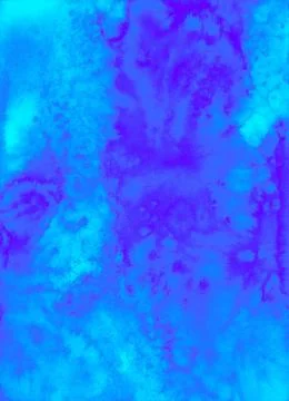 Magic watercolor background hand drawing. Drawing on paper, scanned image. Stock-Illustration