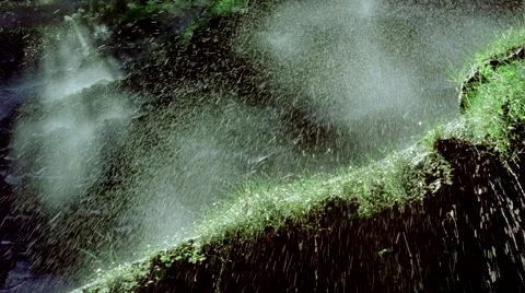 Magic Waterfall (loopable) Stock Footage 63754120