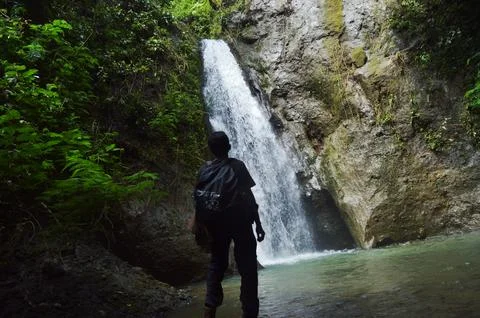 Magic Waterfall Stock-Fotos