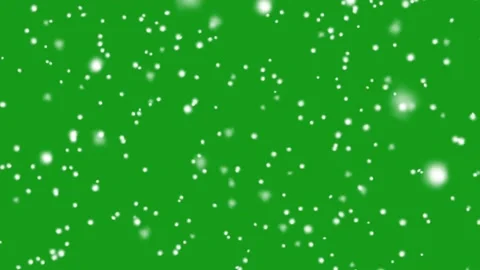 Magic white particles motion graphics with green screen background Stock Footage 168617050