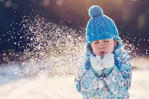 Magic of winter Stock Photos