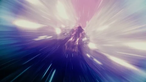 Magic Wormhole A Twist In Outer Space Flight Into A Black Hole Stock Footage 145220721