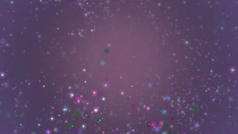 Magical Abstract Background with Soft Glowing Particles and Colorful Effects Stock-Footage 311643345