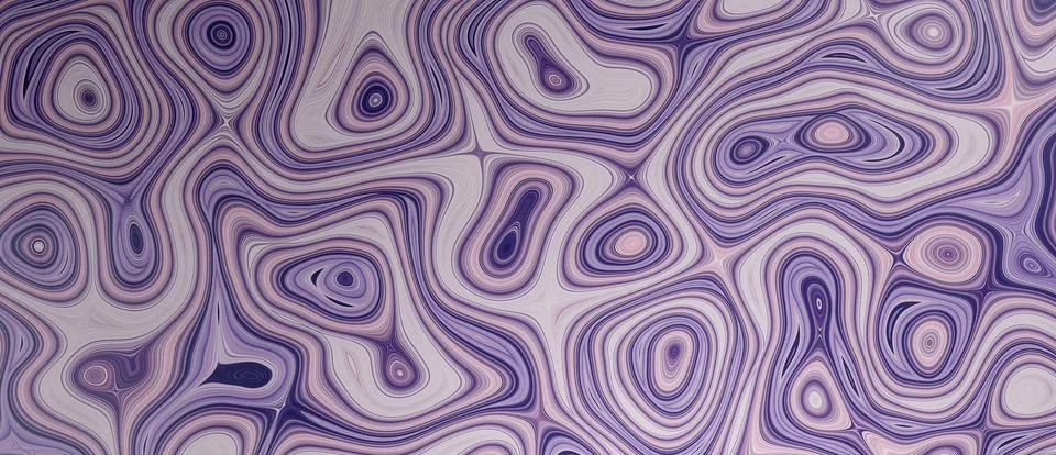 Magical Abstract Pattern Contemporary Deep Violet Colors Illustrative Banner  Ilustración de archivo