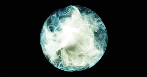 Magical and Mystical orb visual effect. Stock Footage 143275245