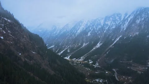 A magical atmosphere in the Austrian Alps Stock Footage 238476572