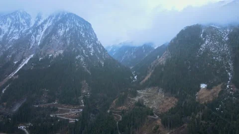 A magical atmosphere in the Austrian Alps Stock Footage 238476763