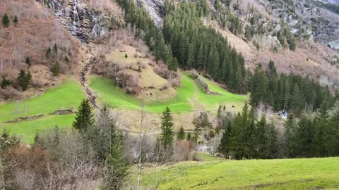 A magical atmosphere in the Austrian Alps Stock Footage 238477077