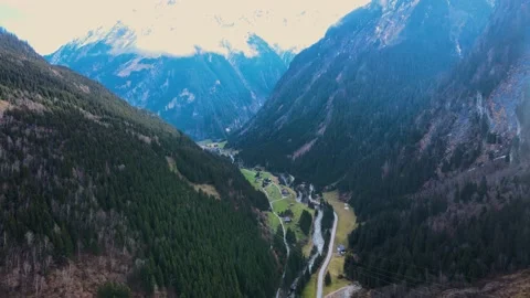 A magical atmosphere in the Austrian Alps Stock Footage 238477417