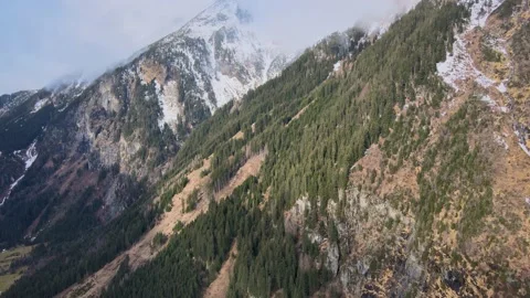 A magical atmosphere in the Austrian Alps Stock Footage 238477455