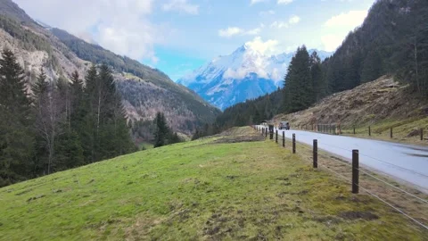 A magical atmosphere in the Austrian Alps Stock Footage 238477485