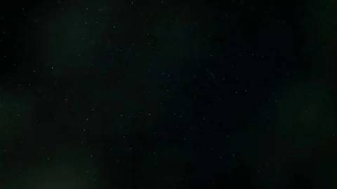 Magical Atmosphere of Windy Particles in a Dark Space Stock Footage 85249170