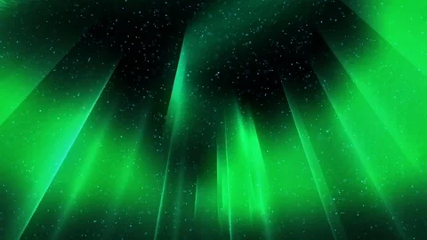 Magical Aurora Lights Stock Footage 77573516