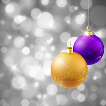 Magical background with night bokeh Stock Illustration