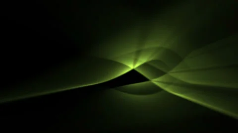 Magical background of soft green light waves in abstract motion (FULL HD) Vídeos de archivo 37230763