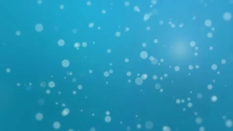 Magical blue glowing bokeh background Stock Footage 74244172