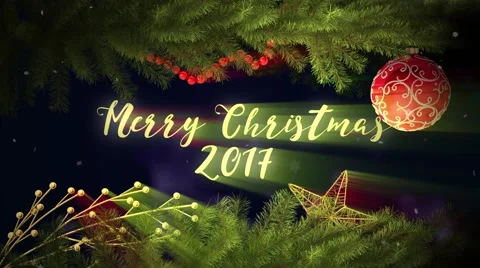 Magical christmas slideshow Stockmateriaal After Effects