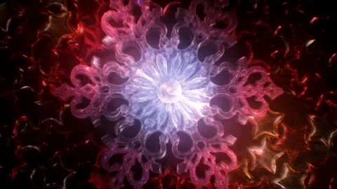 Magical Christmas snowflake 스톡 동영상 166168984