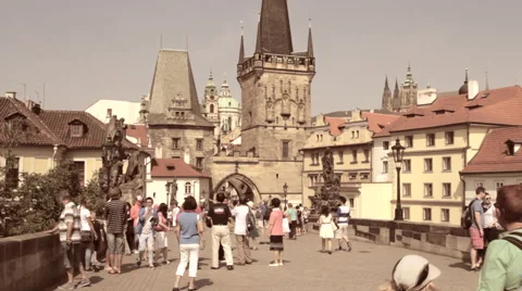 The magical city of Prague Vídeos de archivo 56529526
