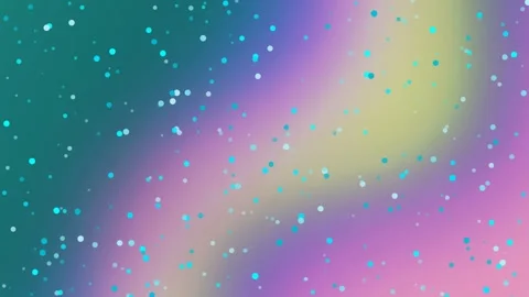 Magical Drifting Particle Motion Background with Colorful Gradient Vídeo Stock 333695718