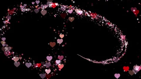 Magical dust Sparkle Glitters Light Trail Wave Animation. 스톡 동영상 336034713