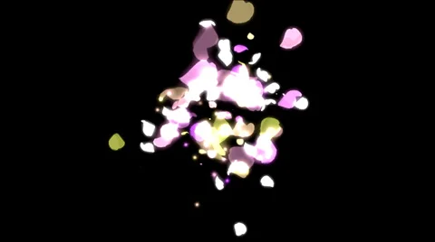 Magical explosion for trick. Entourage Stock Footage 36279733