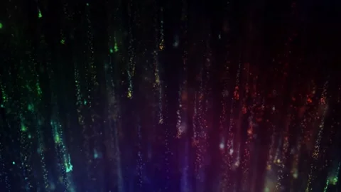 Magical Falling Glitter Particles Background Stock Footage 316050133