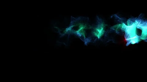 Magical Fiery Trail Stock Footage 245340244