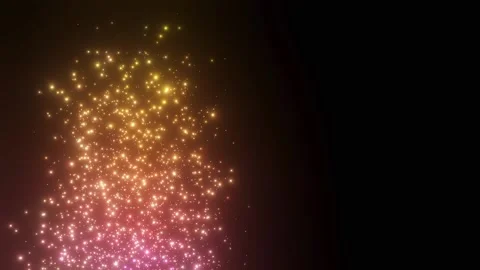 Magical Fire Particles Motion Graphics Background Stock Footage 222222185