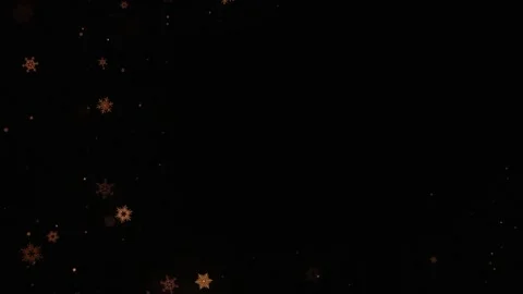 Magical Glitter Snowflake Trail | Fast Twinkling Particle Line in Ultra HD Stock Footage 323505481