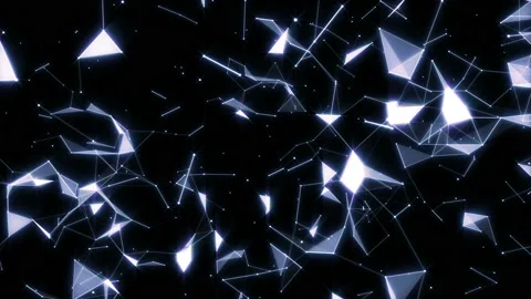 Magical glow. Depth of field at different levels. Social Network Connections Stock Footage 91835784