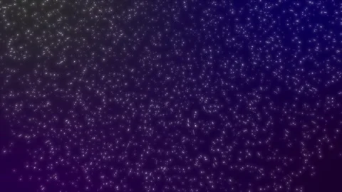 Magical Glowing Dust Particles on Dark Blue Background Stock Footage 326292702