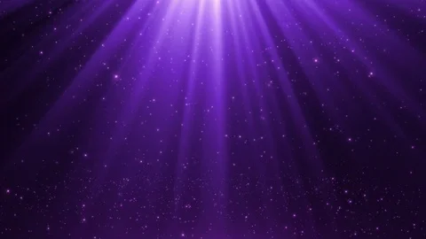 Magical Heavenly Rain of Glowing Particles Seamless Motion Background Purple Stock Footage