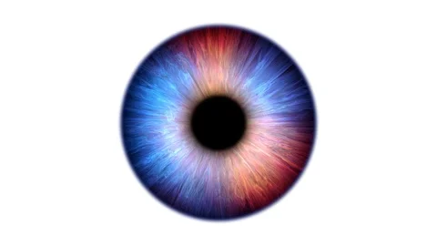 Magical iris eye animation #15 Stock Footage 94872455