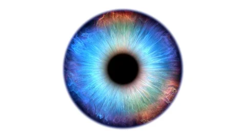 Magical iris eye animation #18 Vidéo 94873328